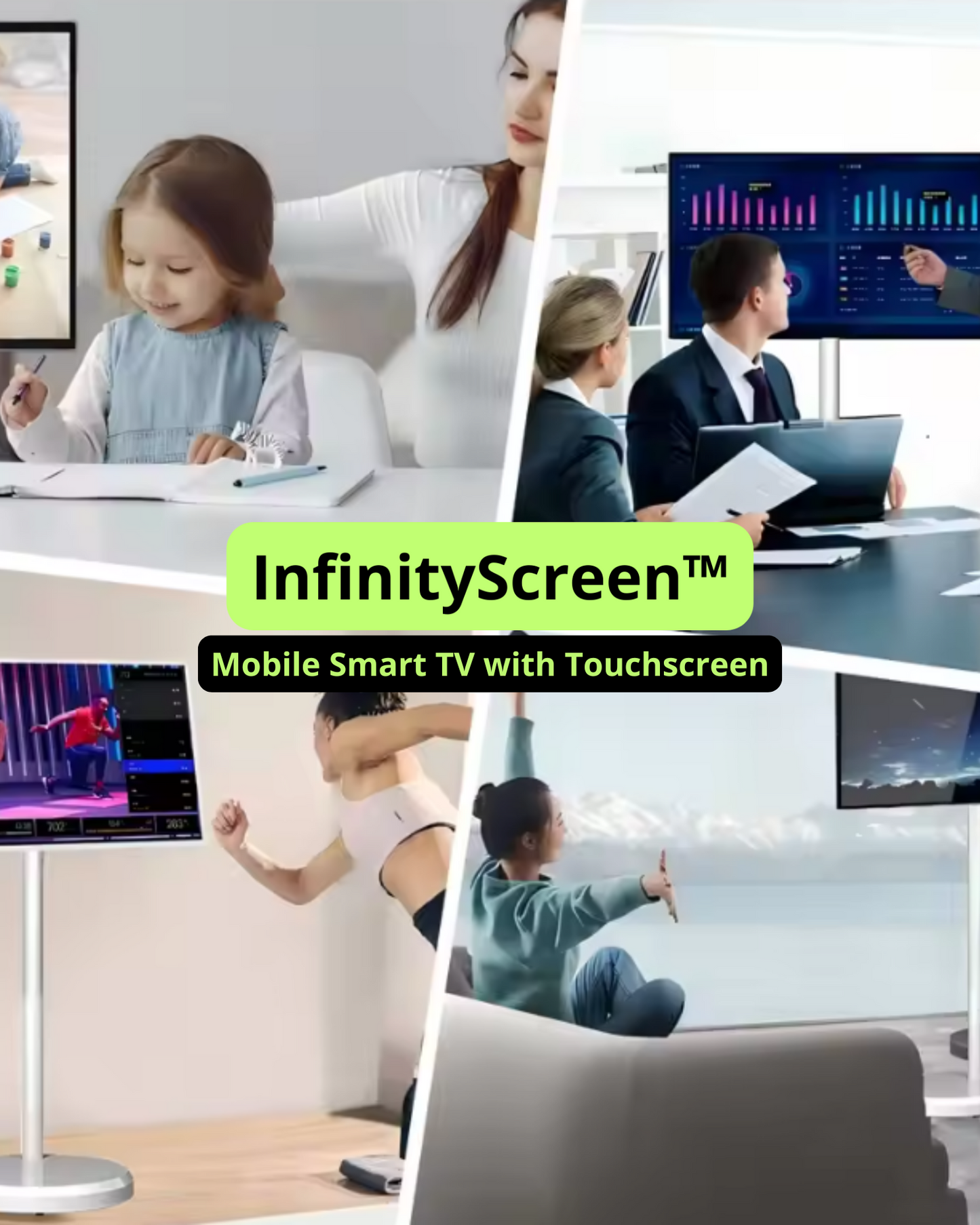 InfinityScreen™ - Draadloze Smart TV