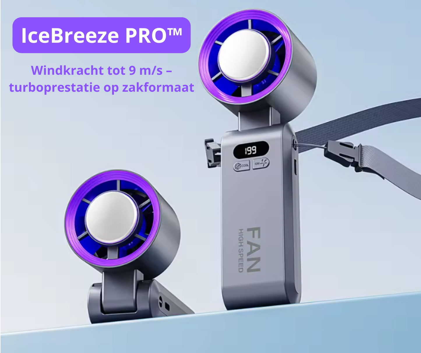 IceBreeze PRO™ – Draagbare TurboCooler