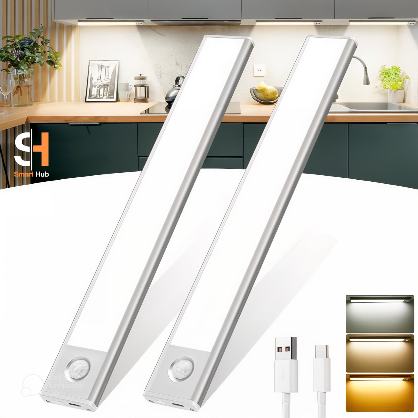 Smart LED Strip with Motion Sensor